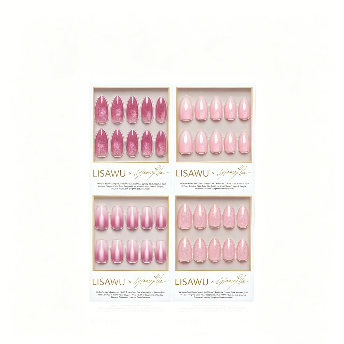 CHRONICALLY PINK press-on nails in pink shade