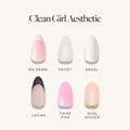 Lisawu Clean Girl Aesthetic false eyelashes style selection