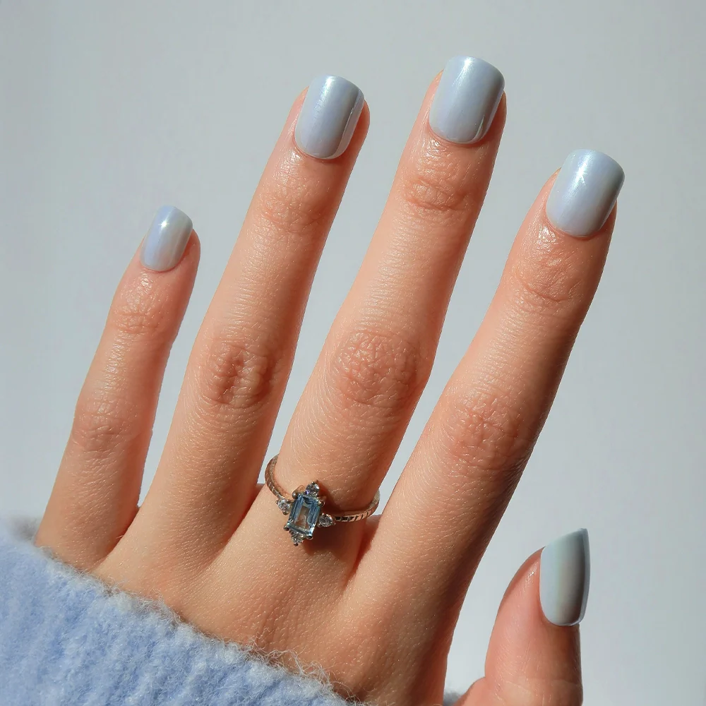 Clear Skies press-on nails set product view