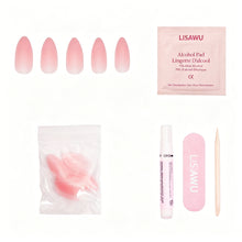 Cloud 9 press-on nails in pink shade