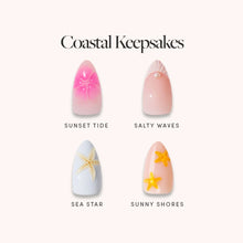 Lisawu Coastal Keepsakes press-on nail bundle style selection