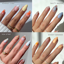 Lisawu Coastal Keepsakes press-on nail bundle manicure lifestyle photo