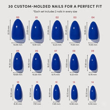 Cobalt Blue press-on nails product detail