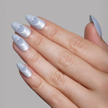Cold Hearted press-on nails with velvet finish