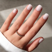 Cool Whip press-on nails in white shade