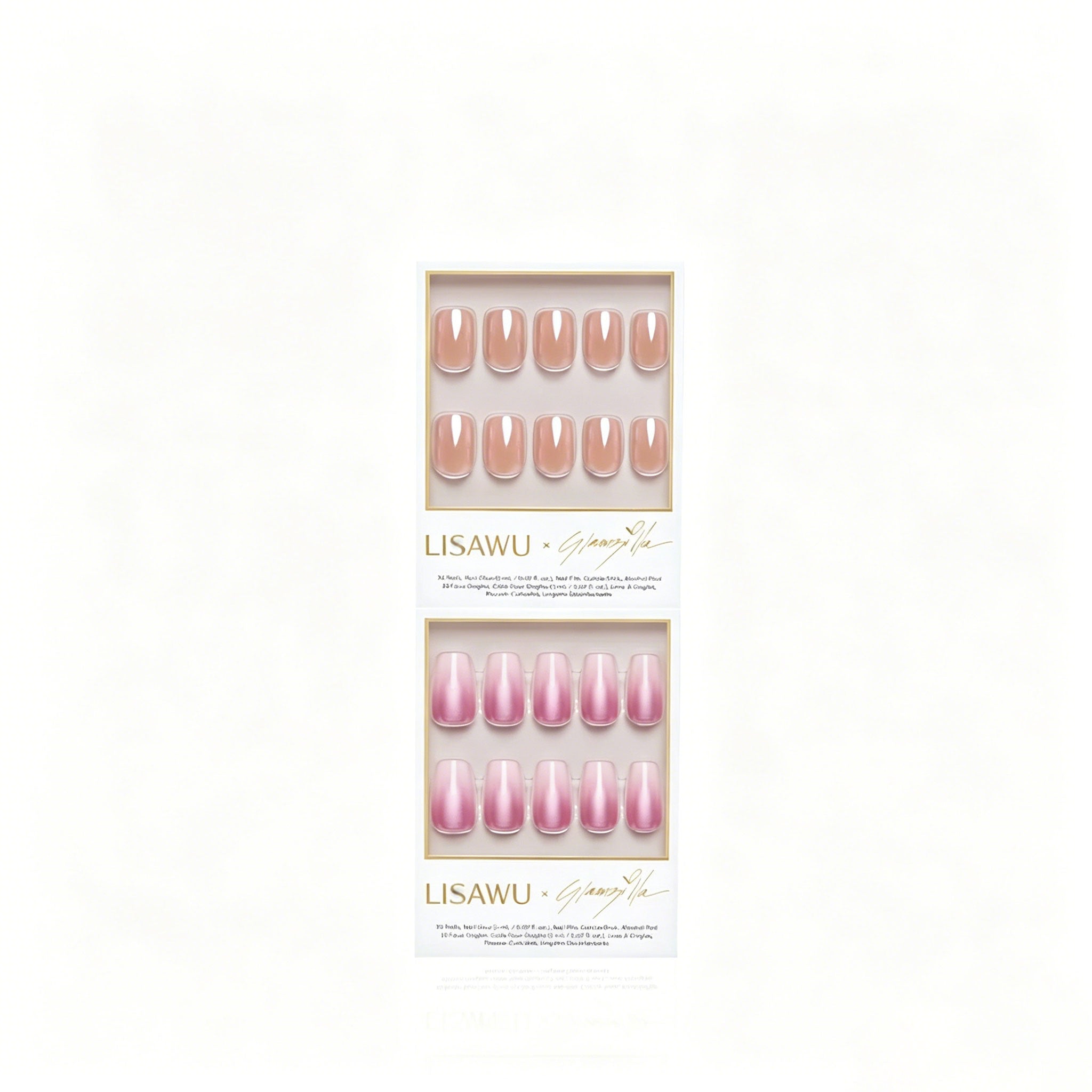 CORNER OFFICE press-on nails in brown shade