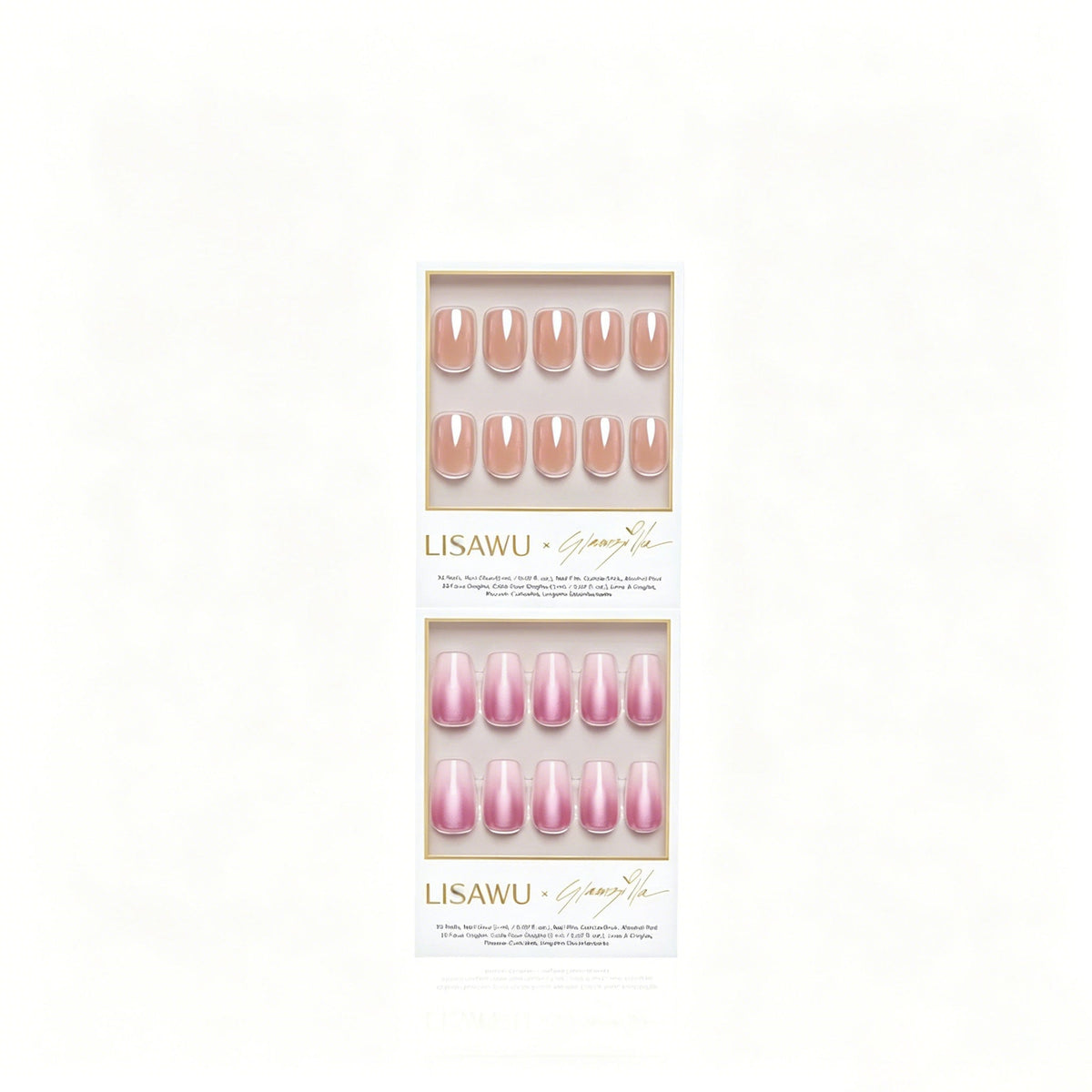 CORNER OFFICE press-on nails in brown shade
