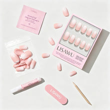 Creamer press-on nails with glossy finish