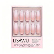 Creme de Nude press-on nails in white shade