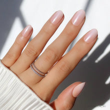 Crystal Glaze press-on nails in nude shade