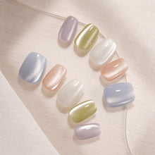 Lisawu Crystal Glaze Short Square press-on nails product view