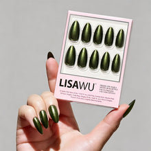 Cutie Pine press-on nails with pearl finish
