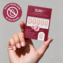 Dainty Dots press-on nails with glazed finish