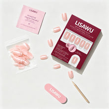 Dainty Dots press-on nails - square shape, extra short length