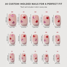 Dear Lover press-on nail bundle - full set view