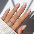 Delicate Touch press-on nails in nude shade