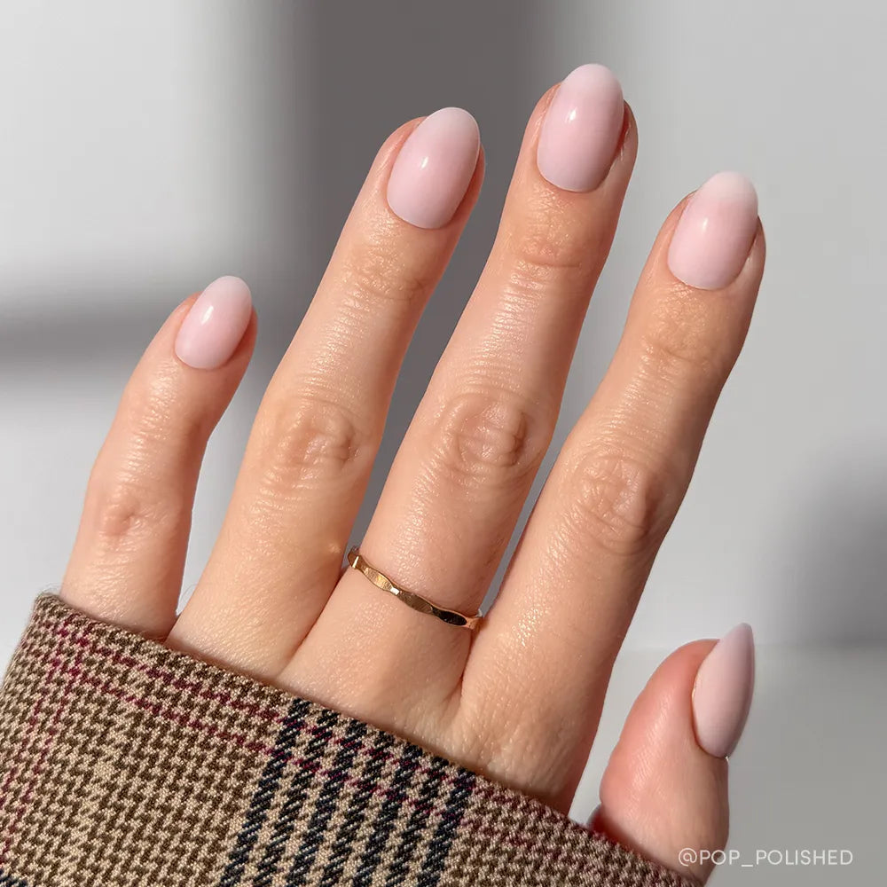 Doll Cheeks press-on nails in pink shade