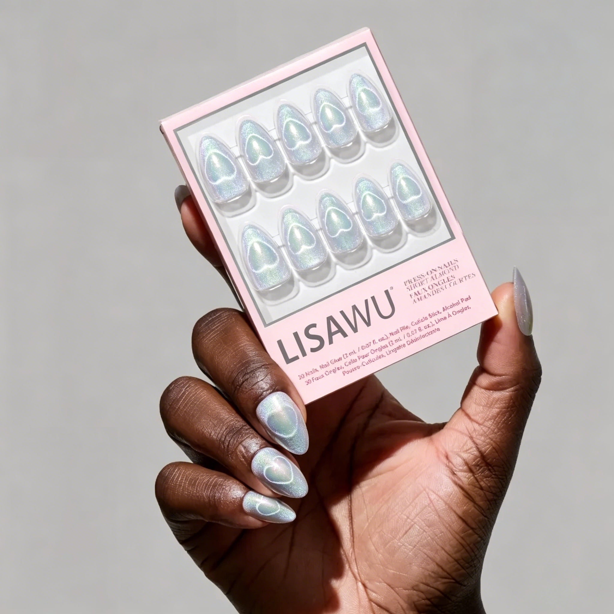 Electric Lover press-on nails with glossy finish