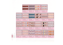 Euro Summer Collection press-on nails in brown shade