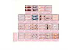 Euro Summer Collection press-on nails with glazed finish