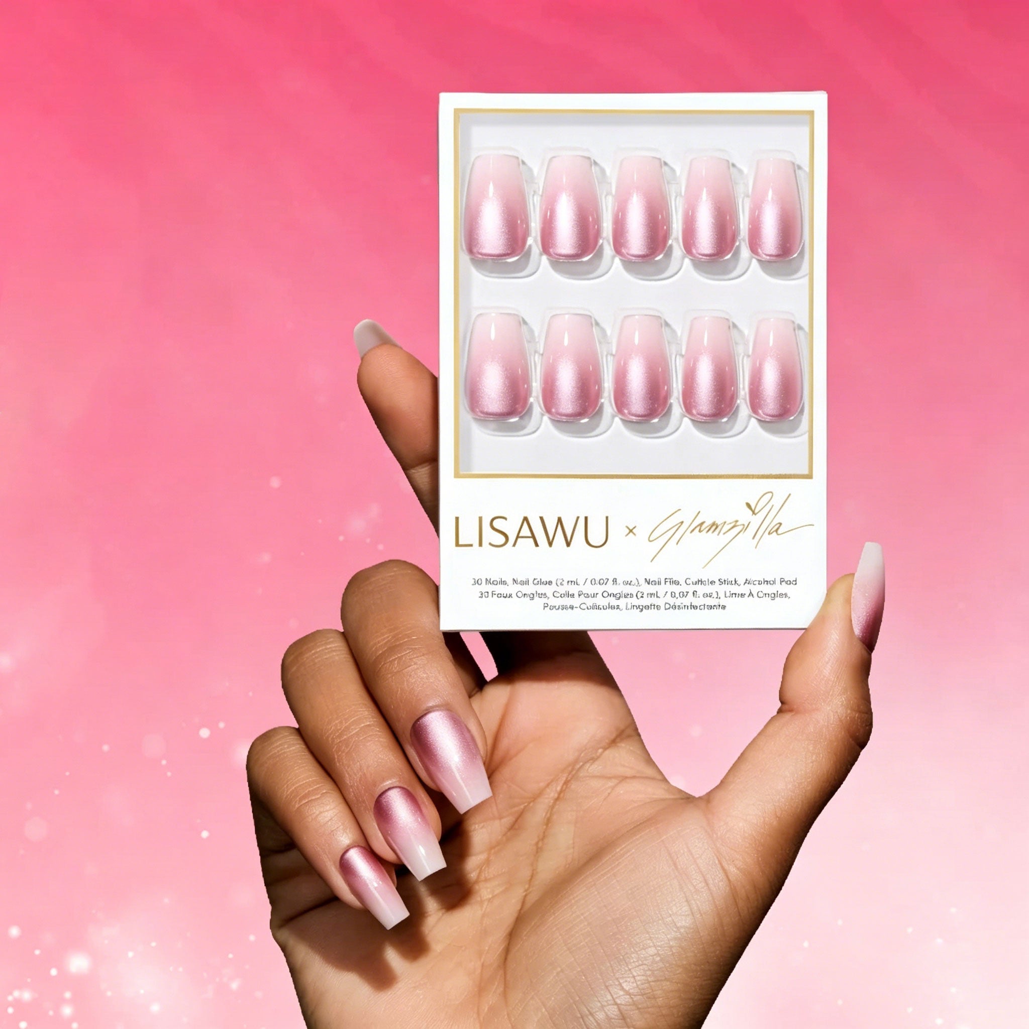 EVERYDAY BEAUTY QUEEN press-on nails with glossy finish