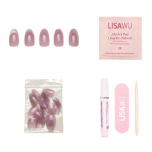 Fairy Dust press-on nails with glossy finish