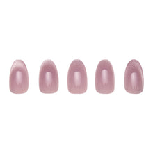 Fairy Dust press-on nail design - solid color style detail