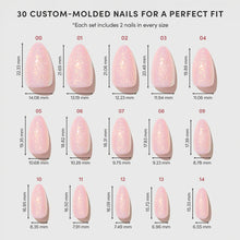 FAIRY FLEXX press-on nail design - velvet style detail