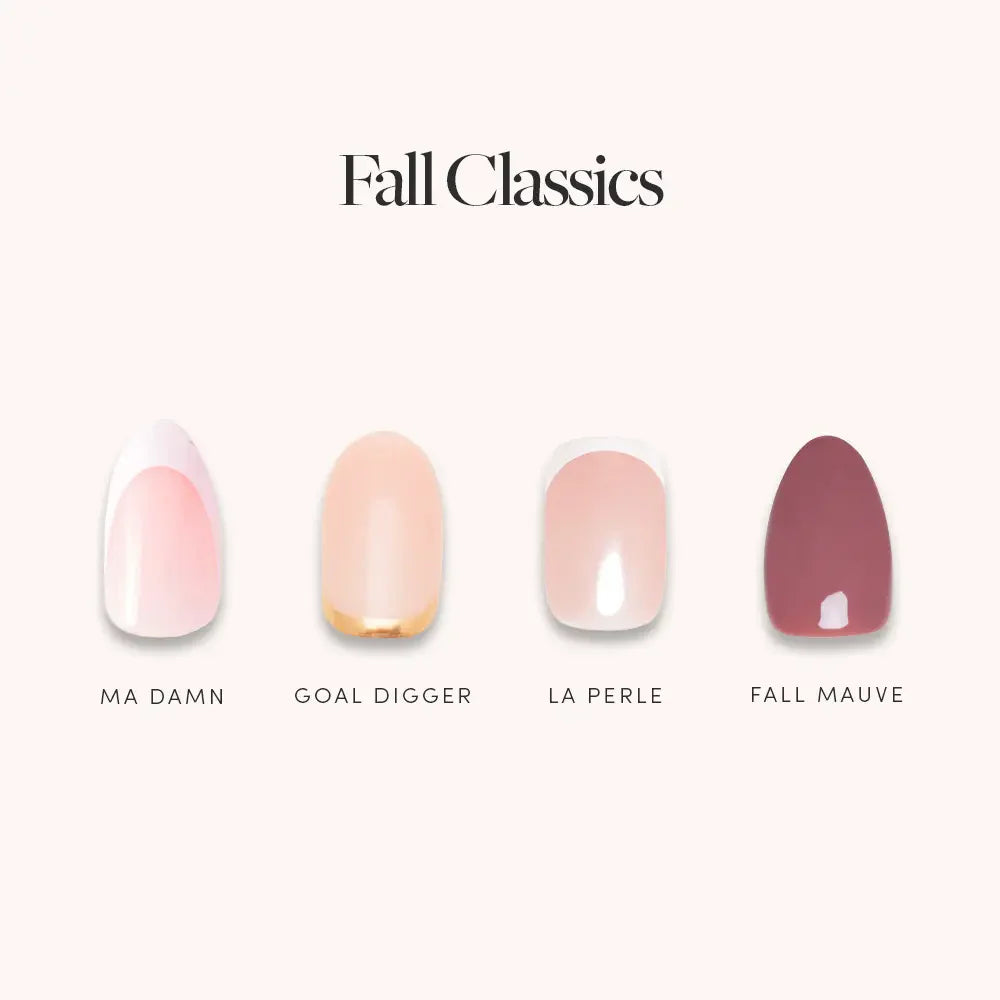 Lisawu Fall Classics press-on nail bundle style selection