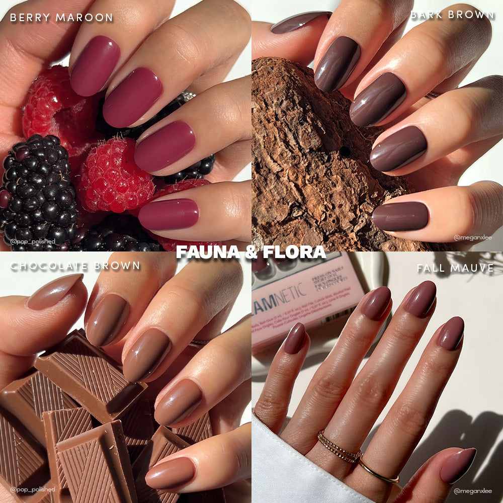 Lisawu Fauna & Flora press-on nail bundle manicure lifestyle photo