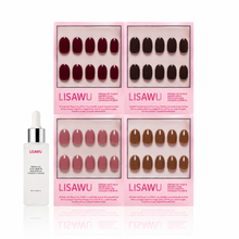 Fauna & Flora press-on nails with glossy finish