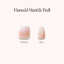 Fiancéd Mani Pedi press-on nails in nude shade