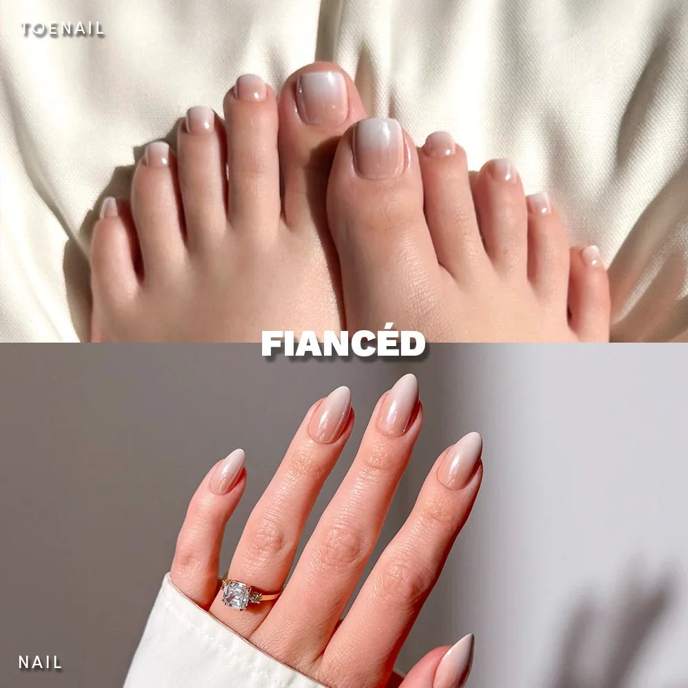 Lisawu Fianc茅d Mani Pedi press-on nail bundle manicure lifestyle photo