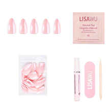 First Kiss press-on nails with glossy finish