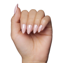 First Kiss press-on nail design - solid color style detail