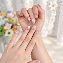 LISAWU First Love short square press-on nails styled for work, dates, weddings, and polished everyday looks.