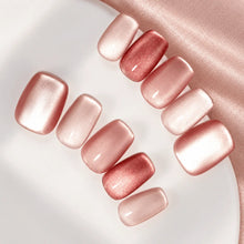 LISAWU First Love short square press-on nail set presented as a thoughtful beauty gift for manicure lovers.