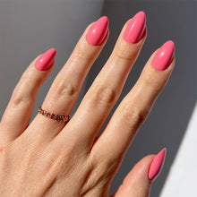 Flamingo Pink press-on nails in pink shade