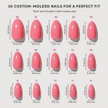 Flamingo Pink press-on nails product detail