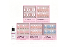 Forever and Always press-on nails in pink shade