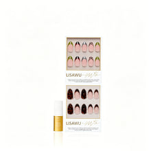 FOREVER FIERCE press-on nails in brown shade