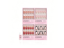 French Connection press-on nails in nude shade