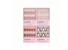 French Connection press-on nails in pink shade