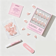French Muse press-on nails with glossy finish