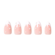 French Pearl press-on nail bundle - full set view