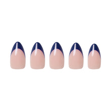 French Riviera press-on nails with glossy finish