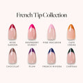 Lisawu French Tip Collection press-on nail bundle style selection