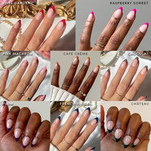 Lisawu French Tip Collection press-on nail bundle manicure lifestyle photo