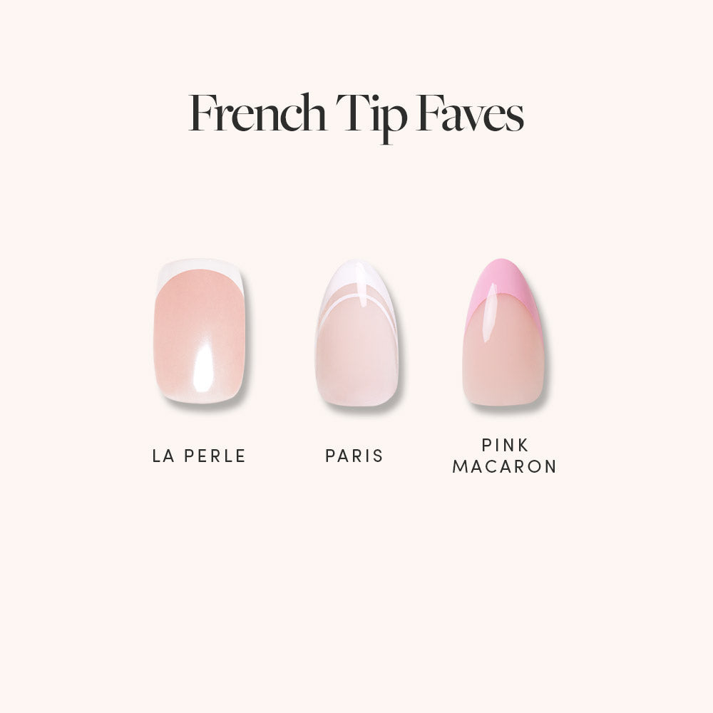 French Tip Faves image. Details: FrenchTipFaves_NailGrid