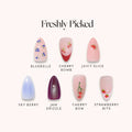 Lisawu Freshly Picked press-on nail bundle style selection
